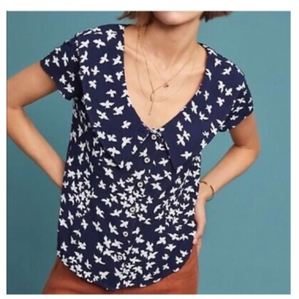 New with tags Anthropologie Maeve Austen Navy Butt